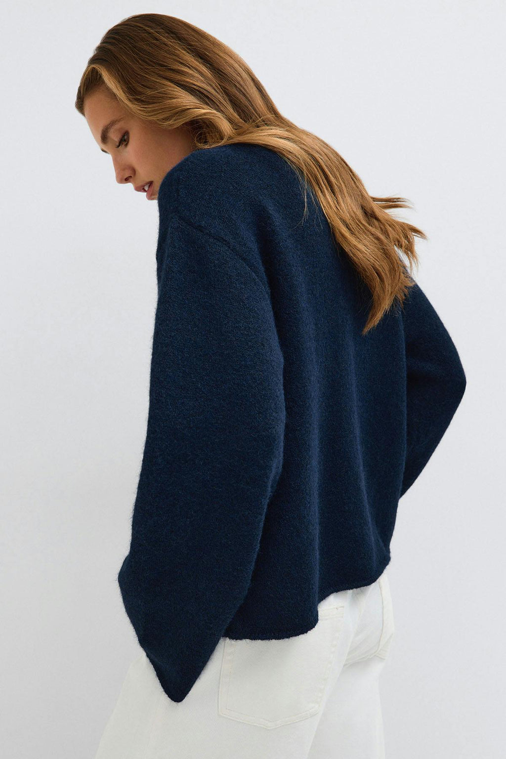 Knitted button cardigan