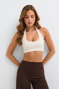 Yoga halterneck top