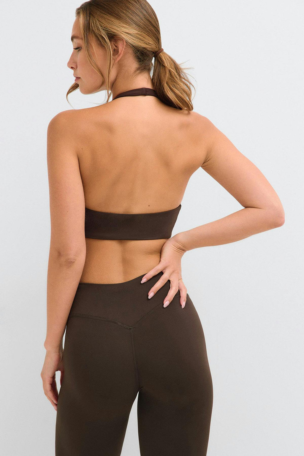 Yoga halterneck top
