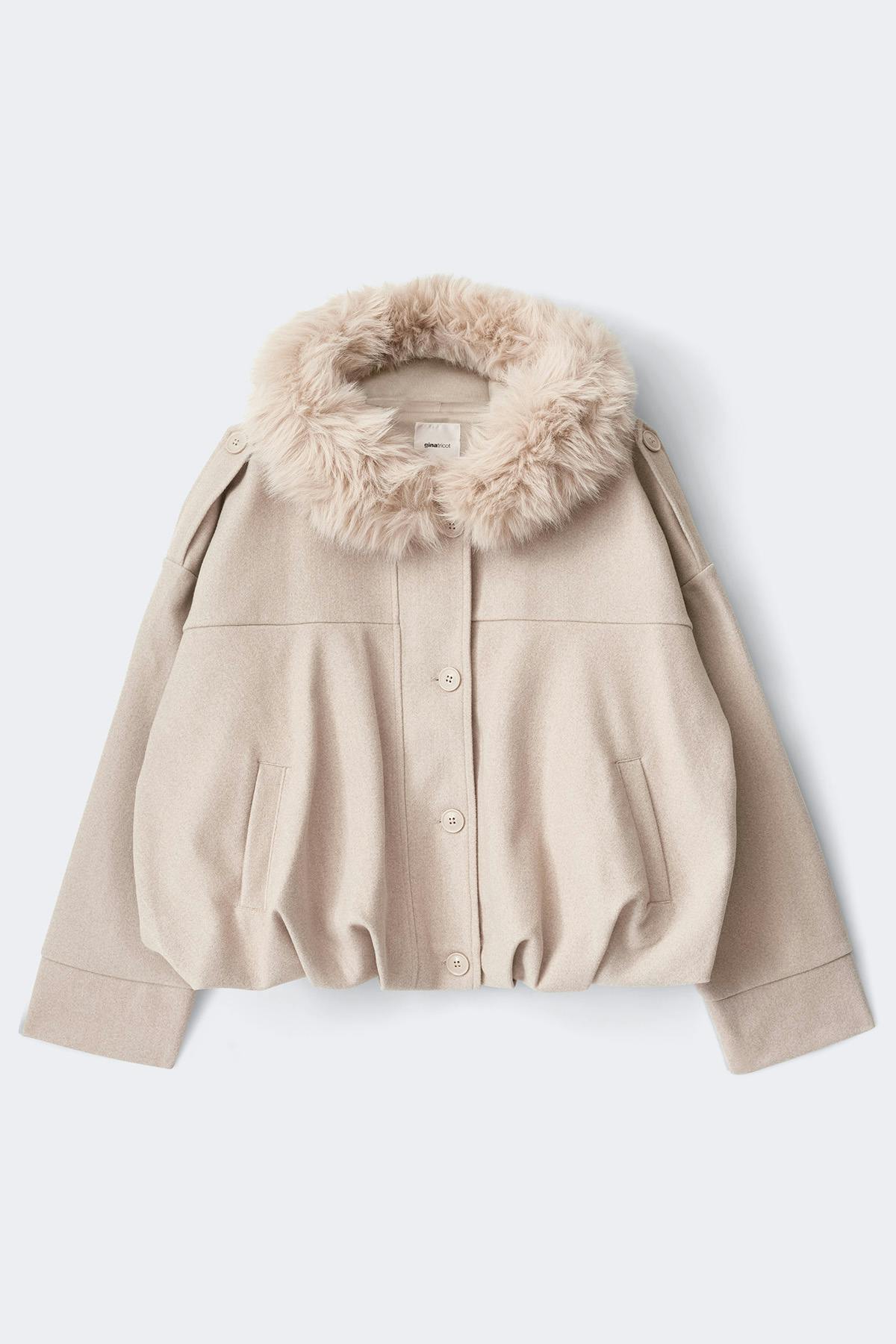 14+ fur hood jacket