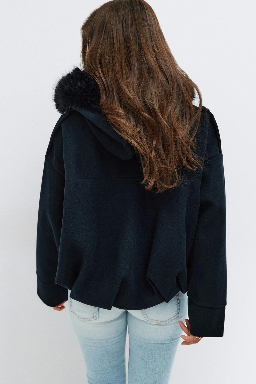 14+ fur hood jacket
