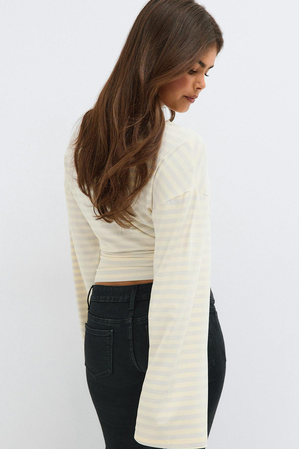 14+ fitted long sleeve top