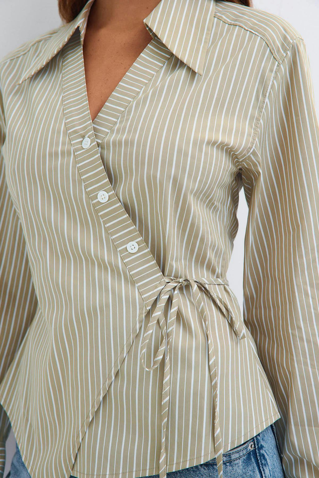 Wrap shirt