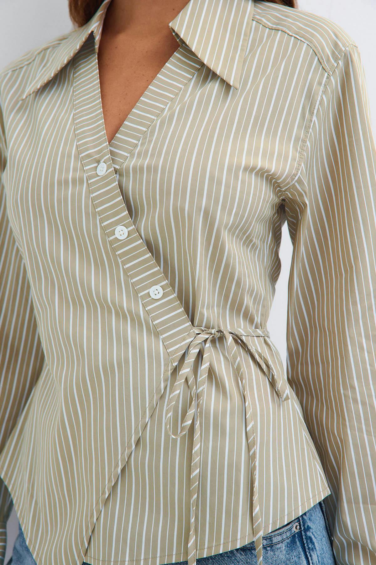 Wrap shirt
