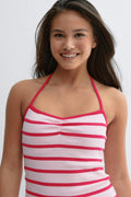 Y halterneck singlet