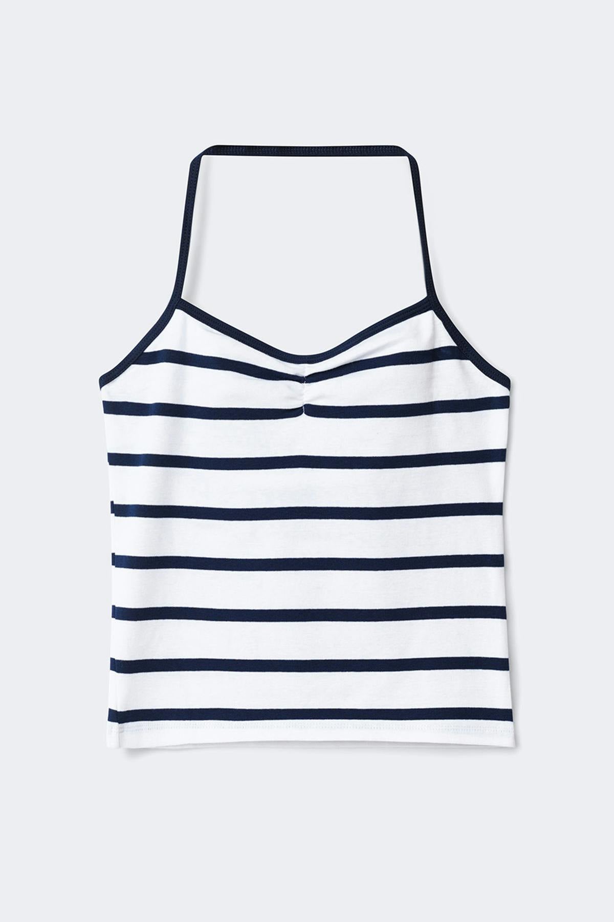 Y halterneck singlet