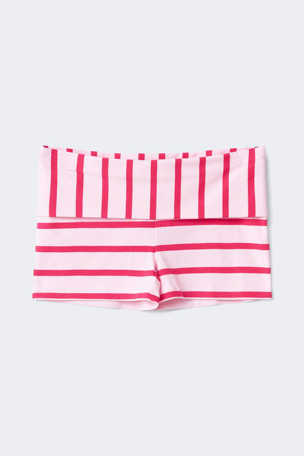 Y low folded shorts