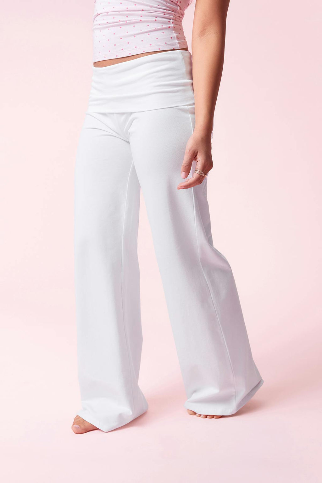 14+ coral baggy yoga pants