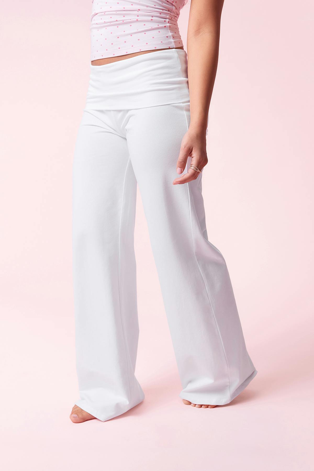 14+ coral baggy yoga pants