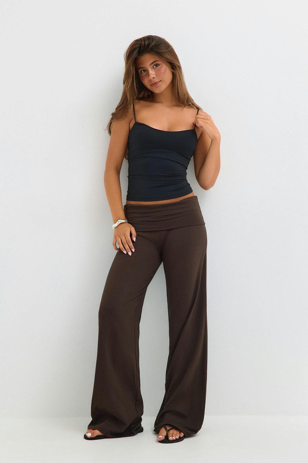 14+ coral baggy yoga pants