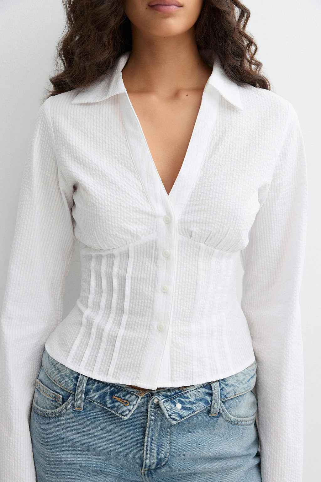 Seersucker shirt