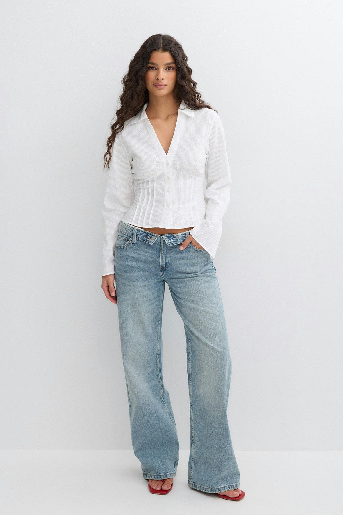 Seersucker shirt