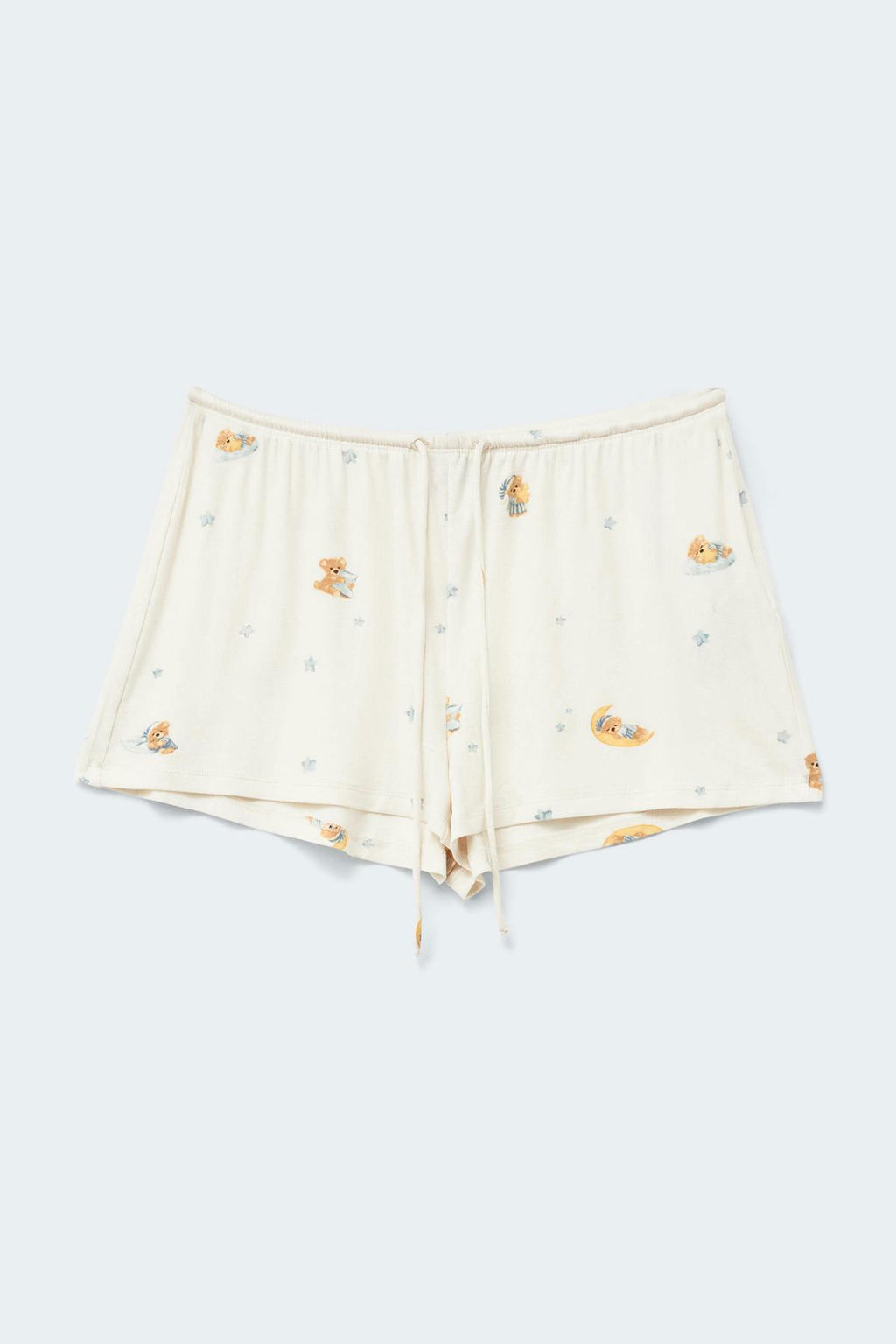 Soft pyjamas drawstring shorts