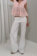 Y coral baggy yoga pants