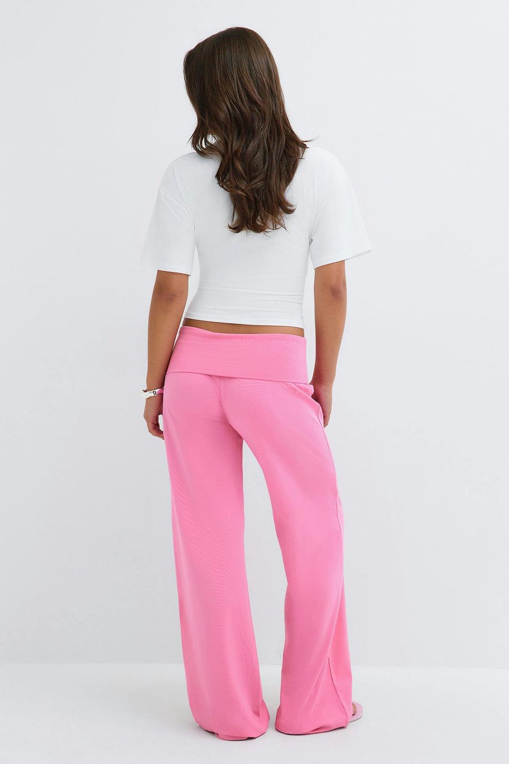 Y coral baggy yoga pants