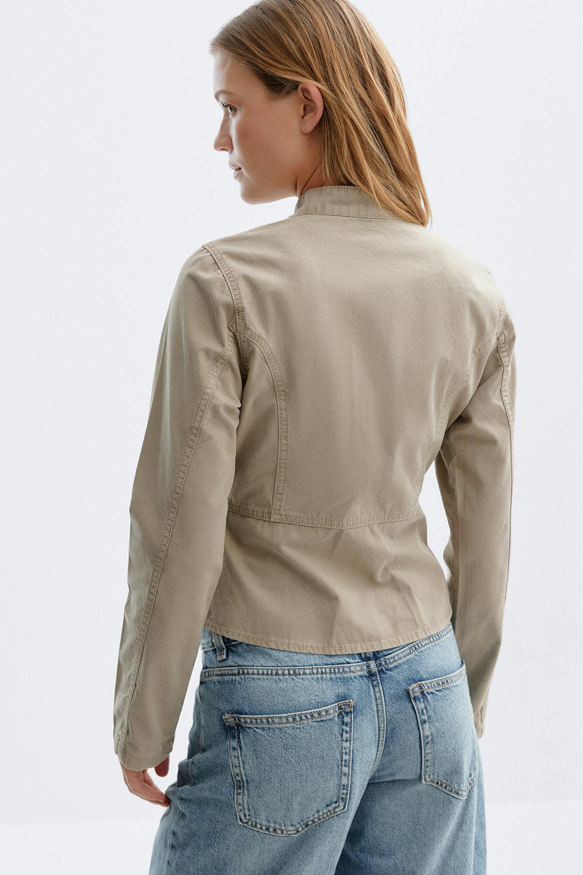 Button down uniform jacket