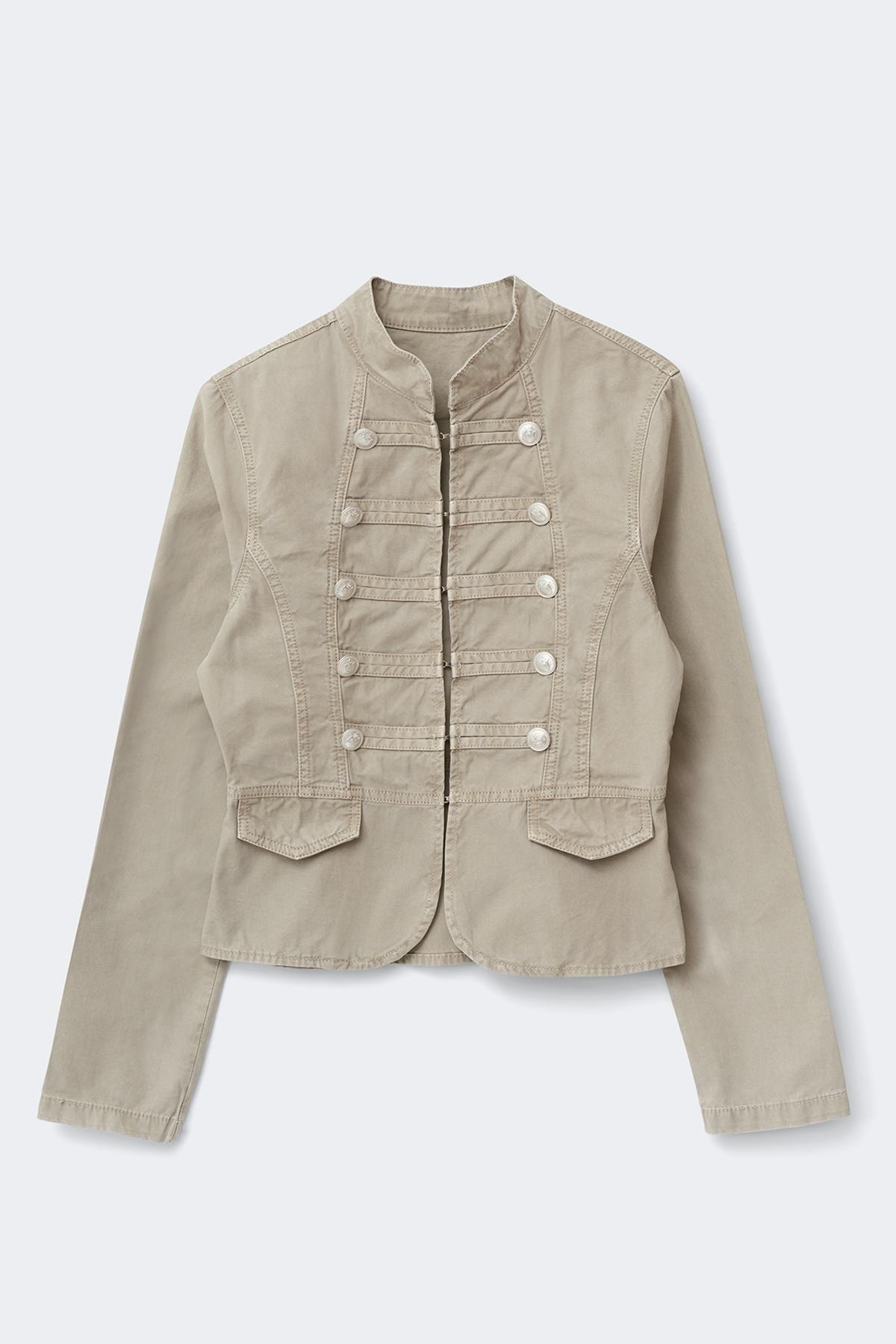 Button down uniform jacket