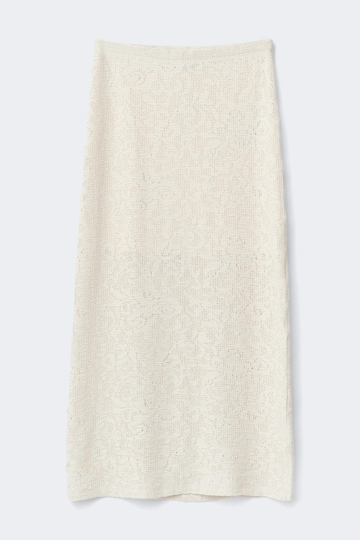 Lace maxi skirt