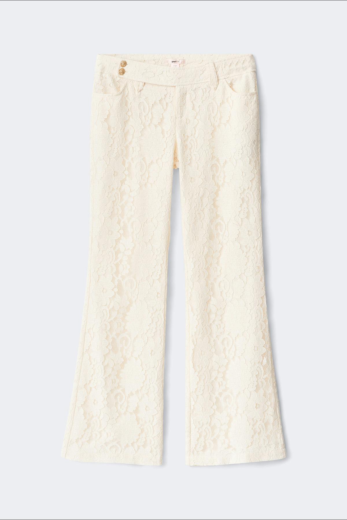 14+ super low lace trousers