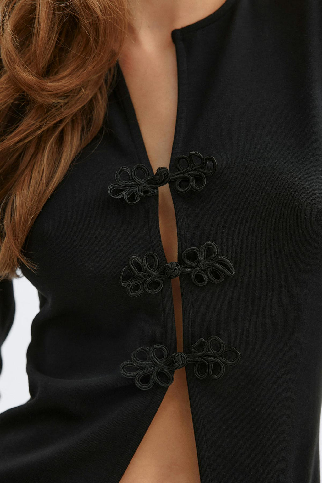 Button detail top
