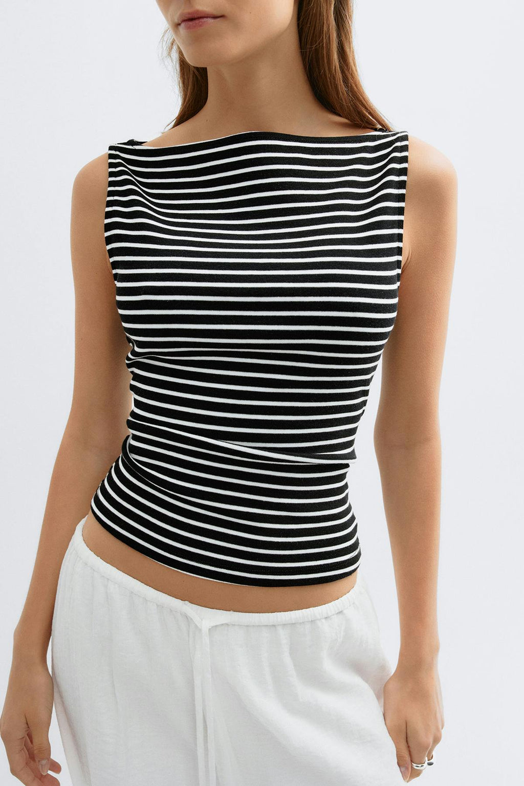 Boatneck tanktop