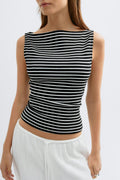Boatneck tanktop