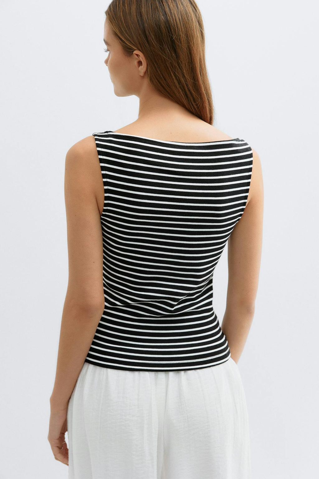 Boatneck tanktop