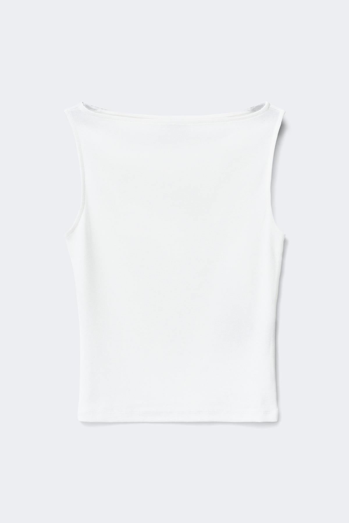 Boatneck tanktop