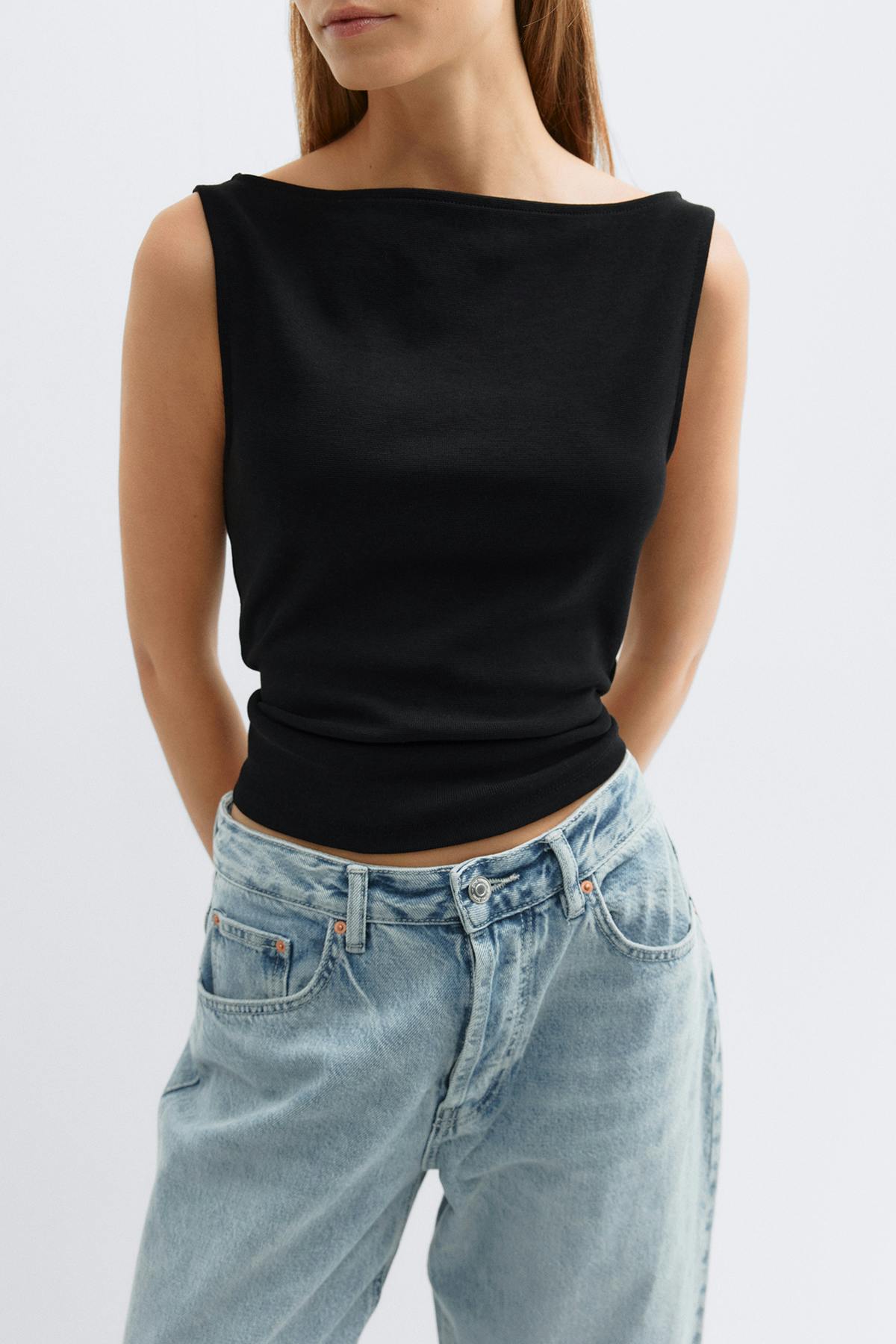 Boatneck tanktop