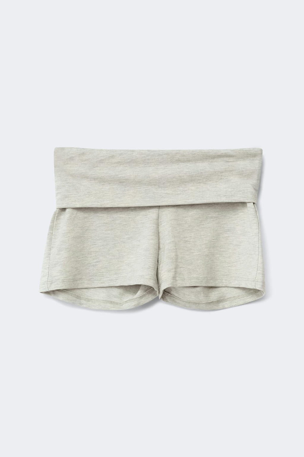 Y folded waist shorts