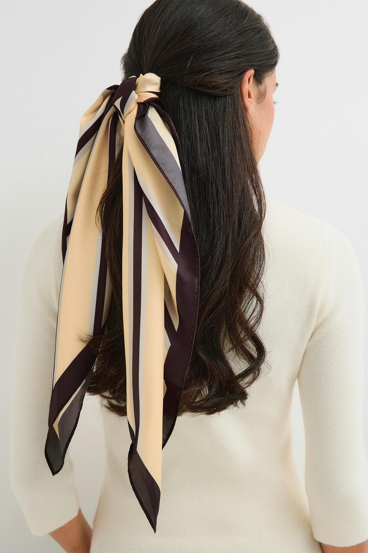 Satin scarf