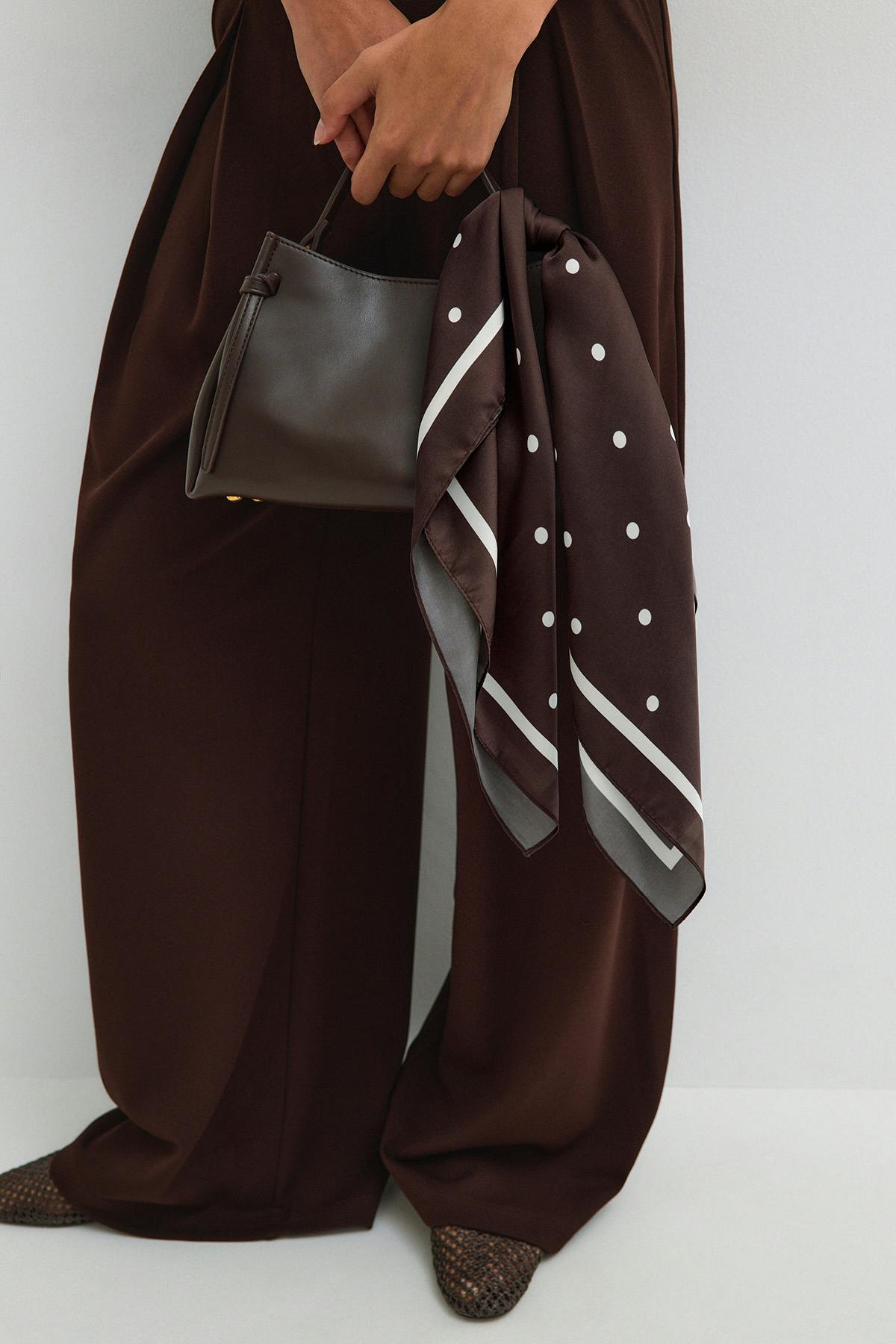 Satin scarf