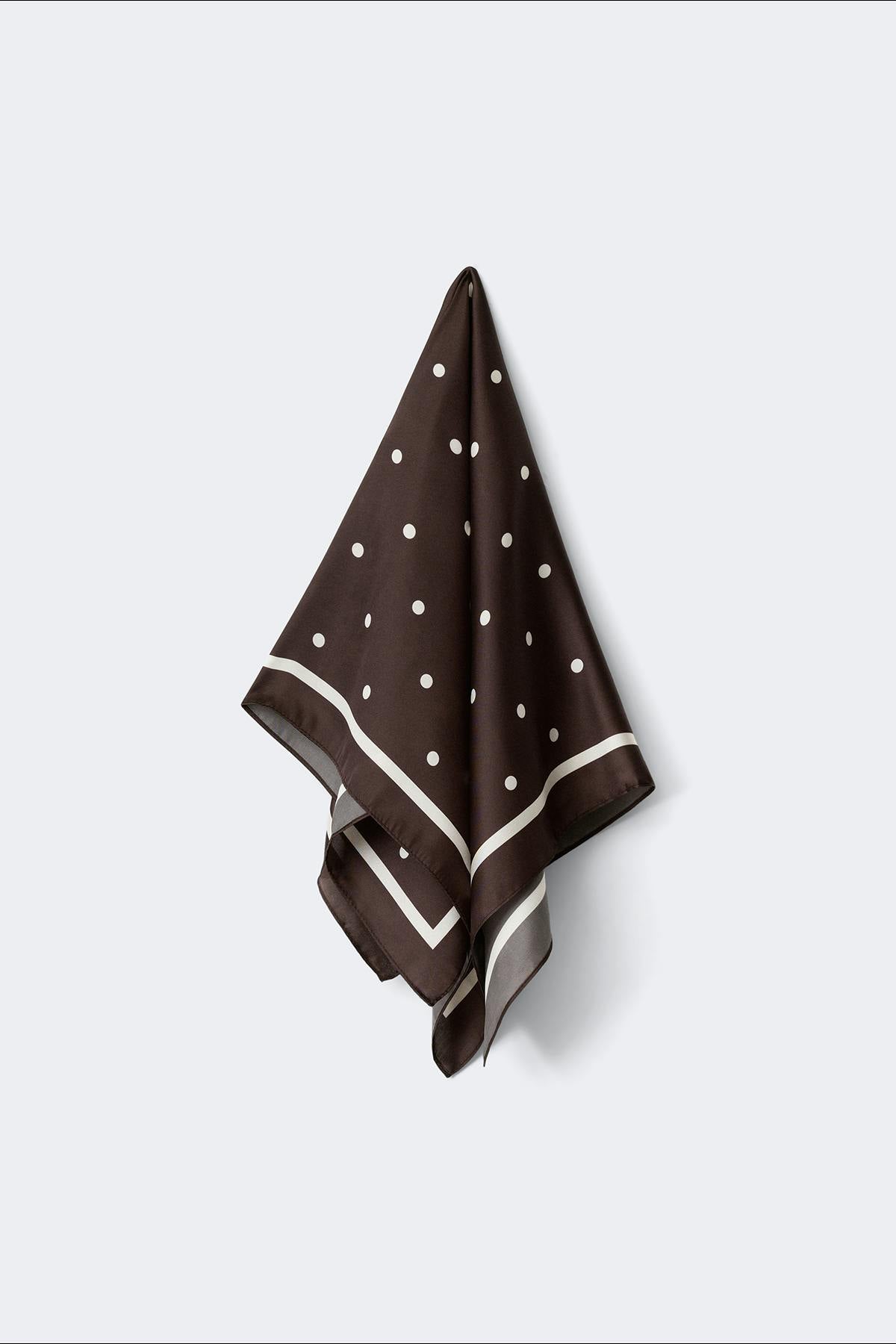 Satin scarf