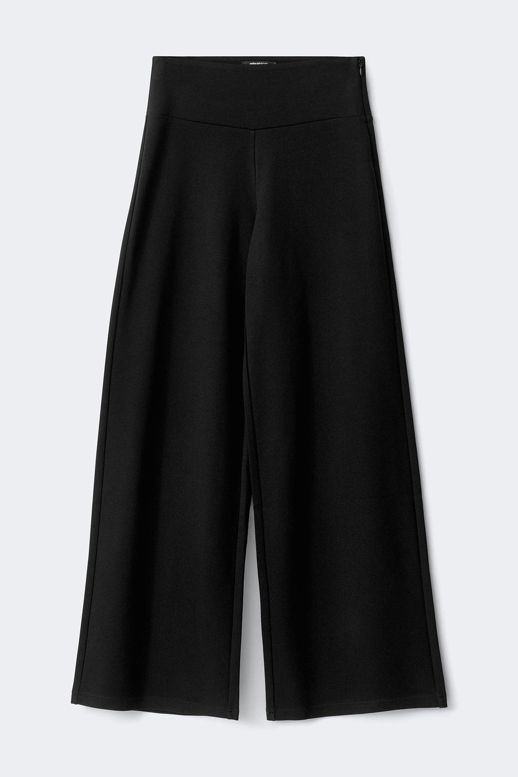 Mid waist wide trousers