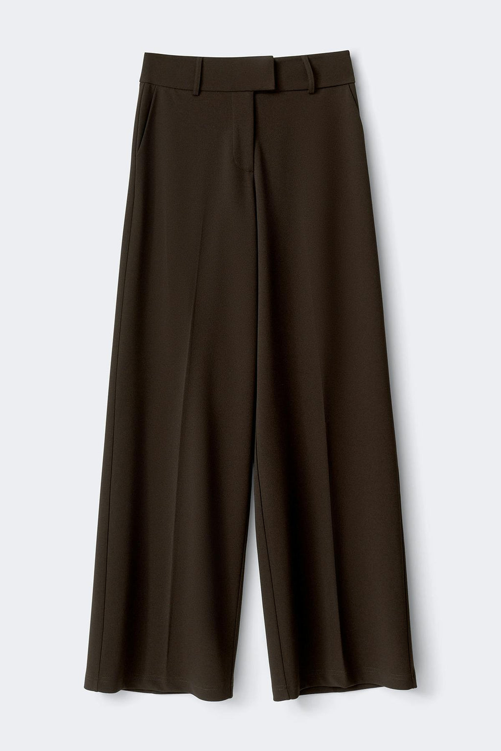 High waist suit trousers