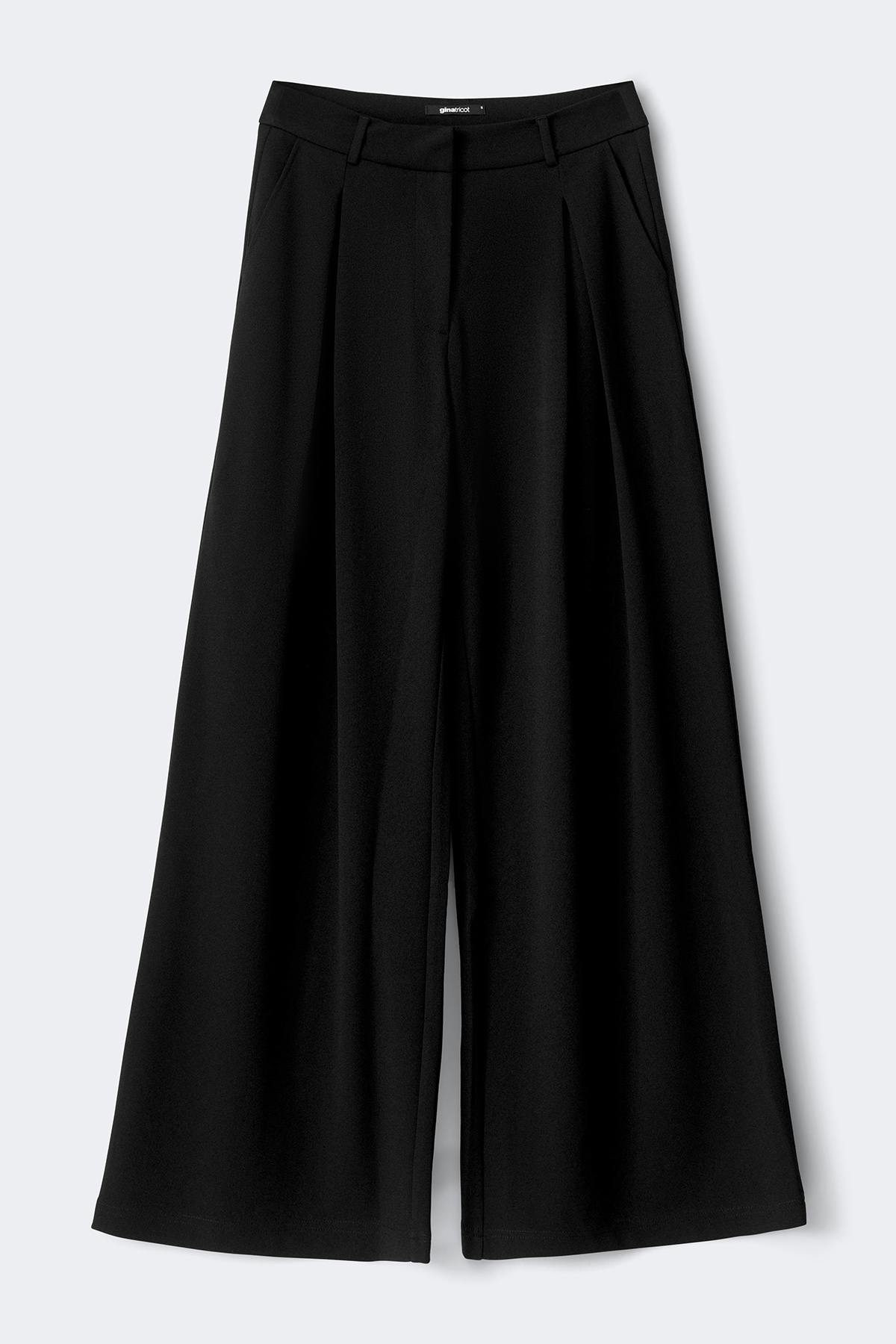 Tailored pleated trousers