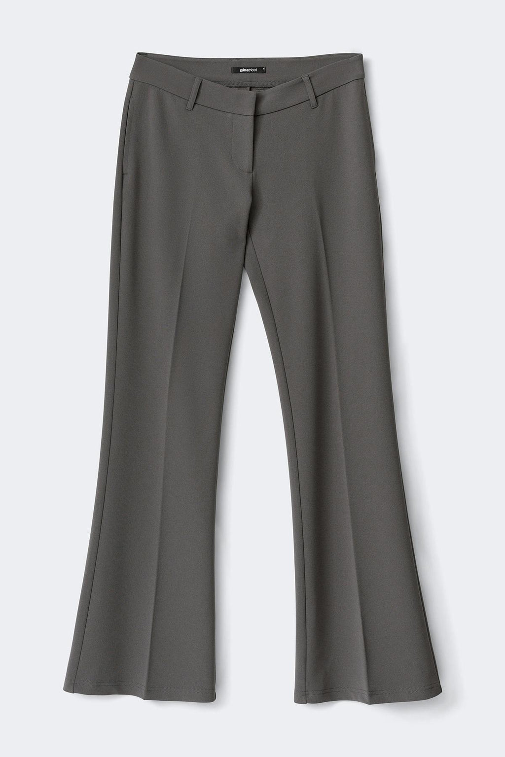 Low waist straight trousers