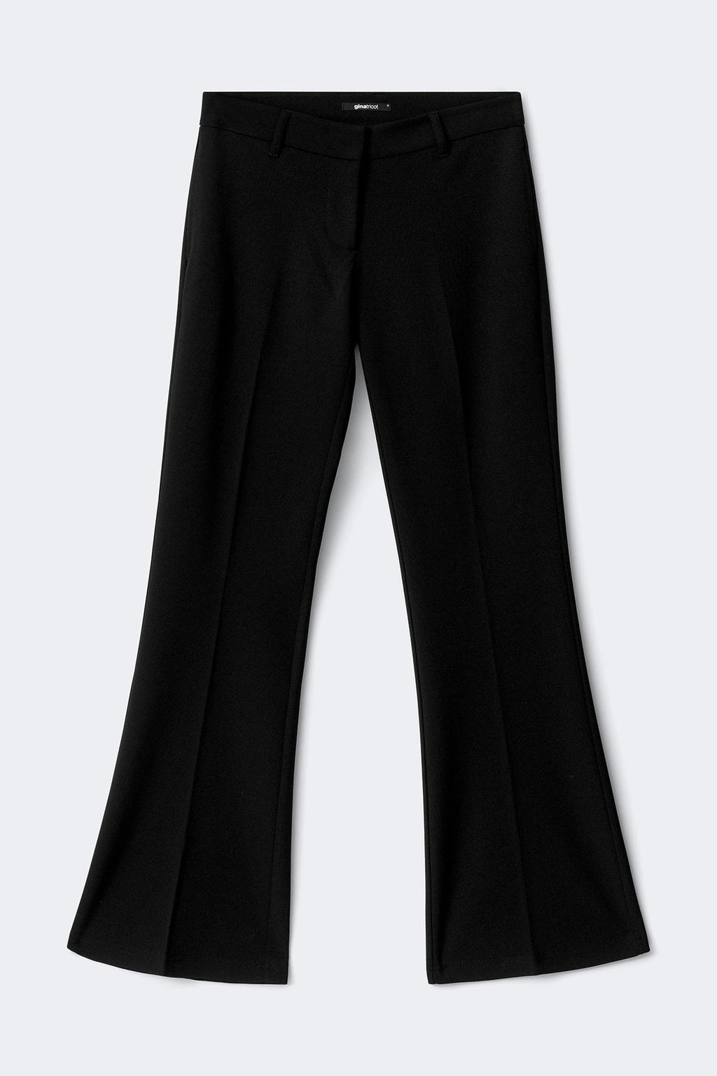 Low waist straight trousers