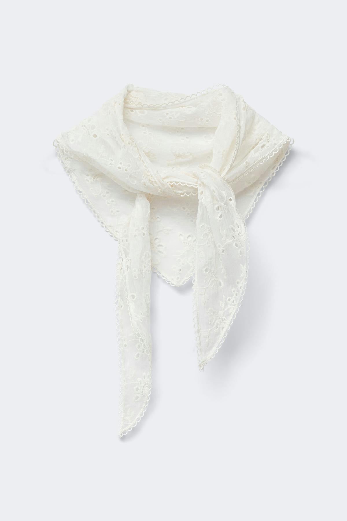 Embroidery hip scarf