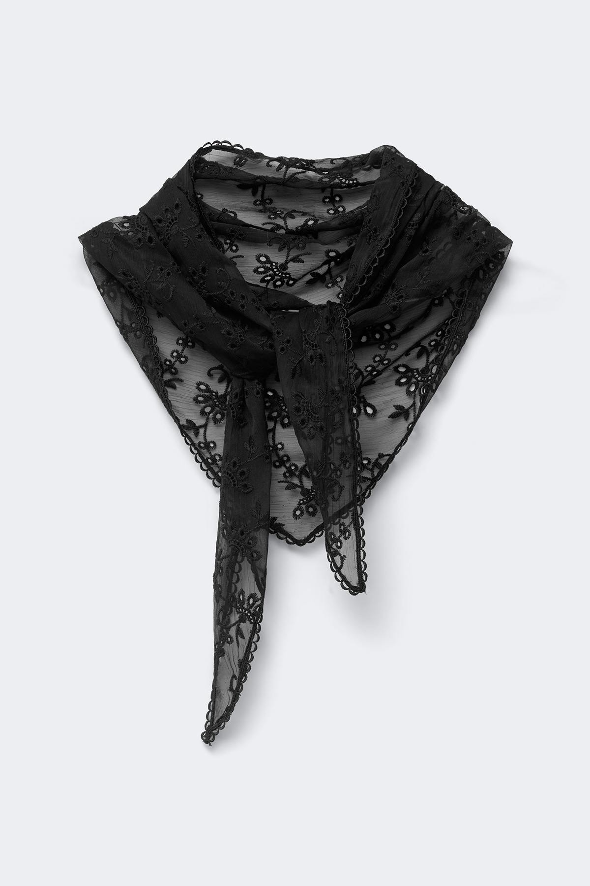 Embroidery hip scarf