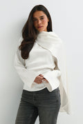 Cape blouse