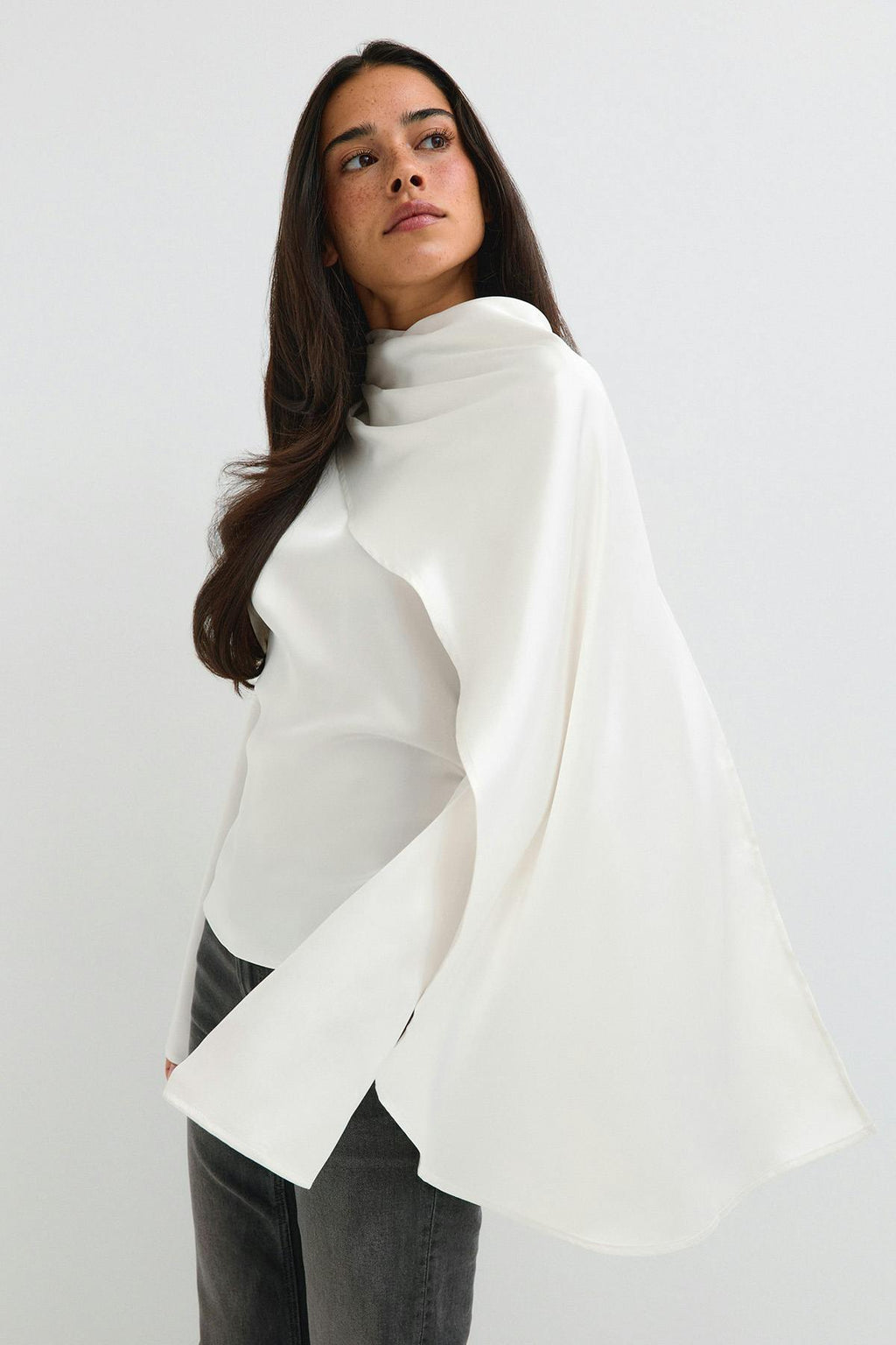 Cape blouse