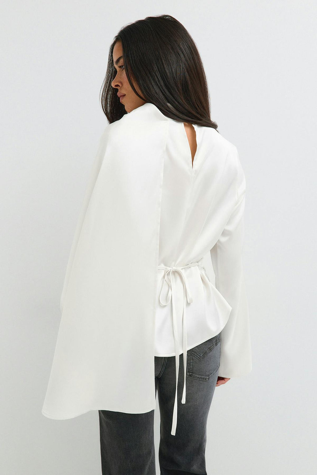 Cape blouse