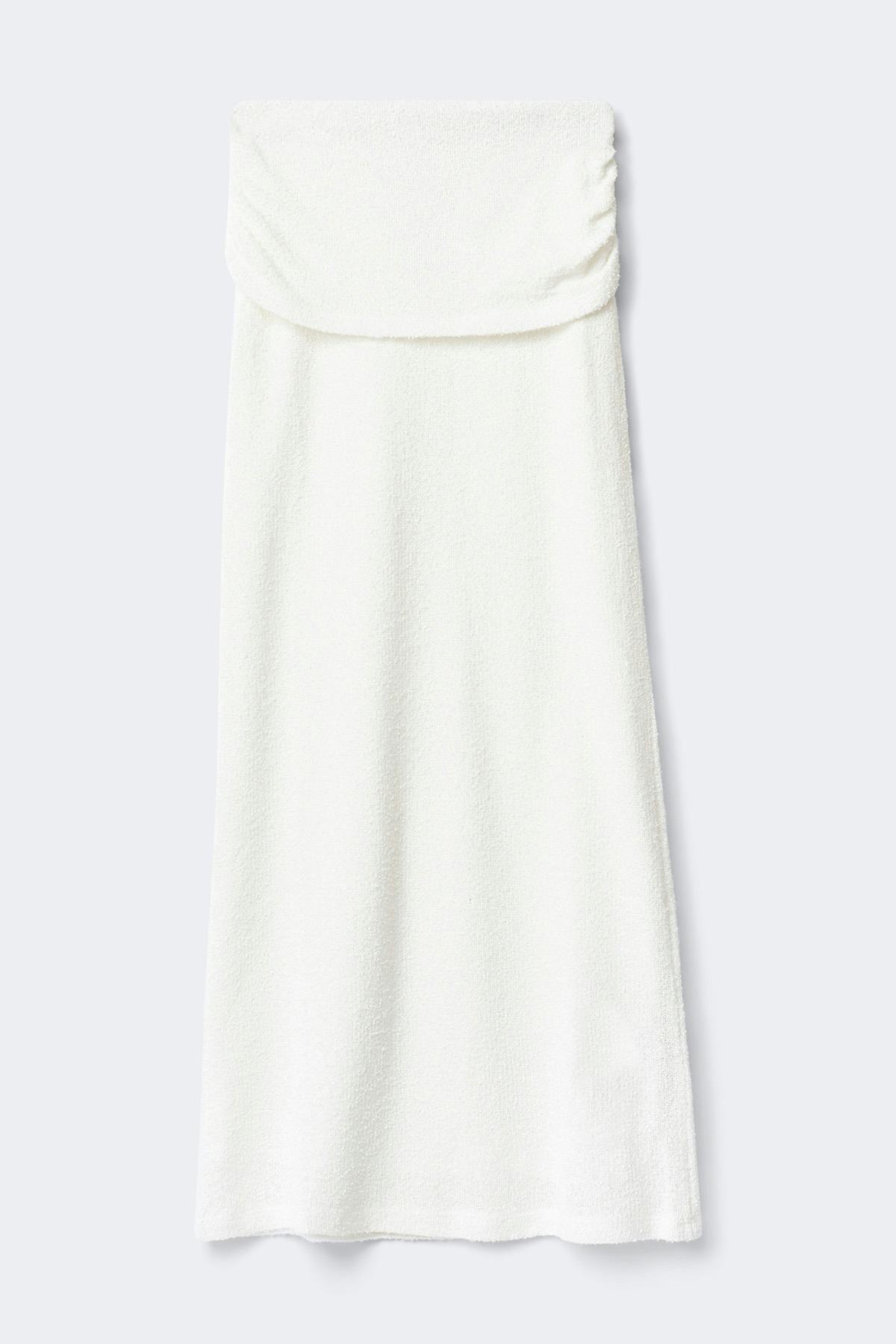 Boucle maxi skirt