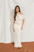 Boucle maxi skirt
