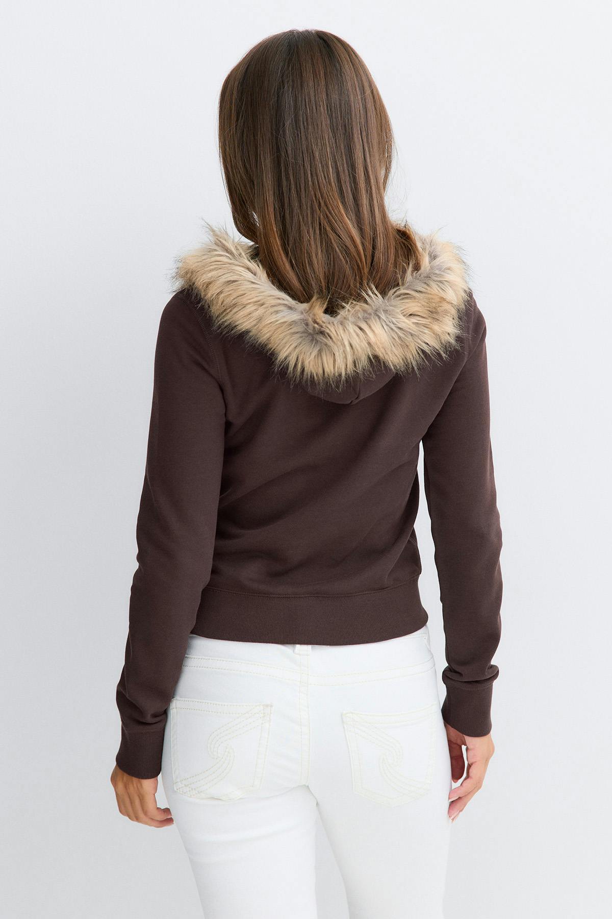14+ fur hoodie