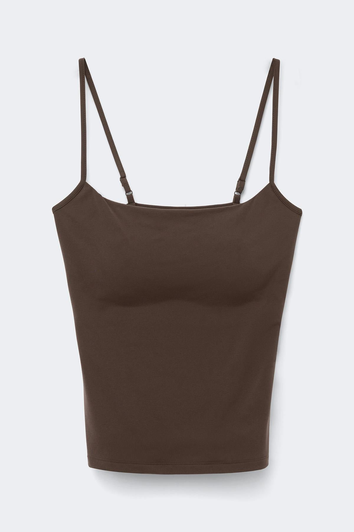 Soft sculpt padded singlet