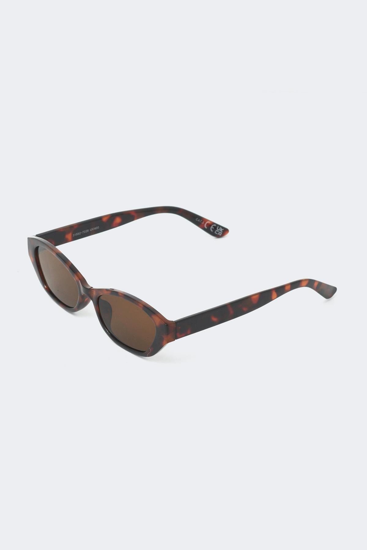 Slim cat eye sunglasses