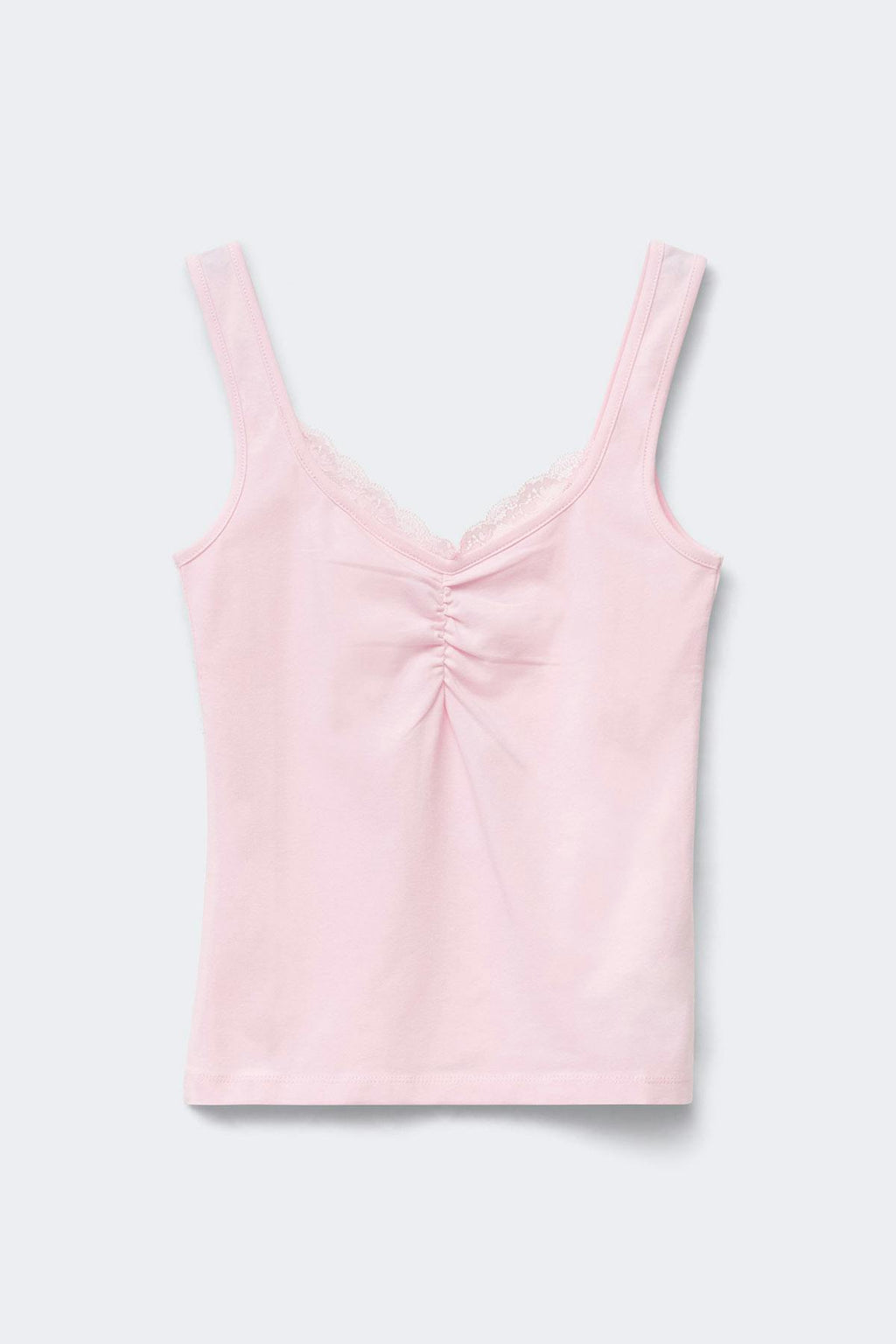 Lace detail singlet