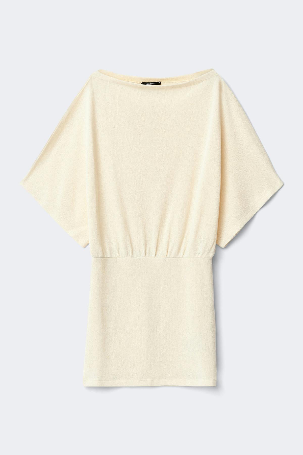 Slouchy boatneck dress